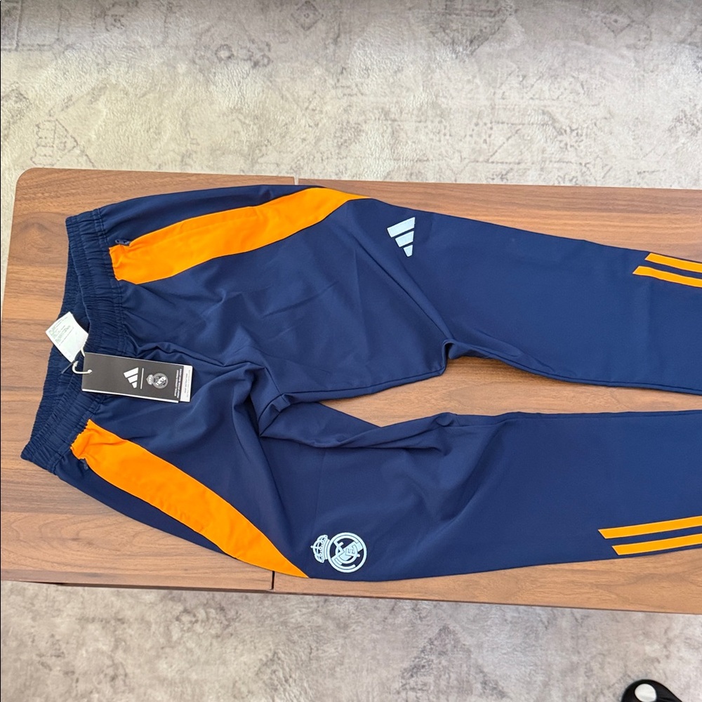 From Bernabeu Stadium! Real Madrid official track pants, brand new with tags